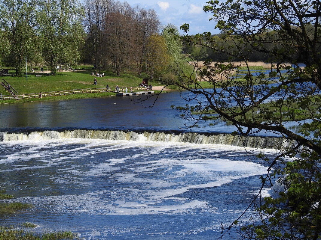 водопад в Кулдиге - ИННА ПОРОХОВА водопад в Кулдиге - ИННА ПОРОХОВА