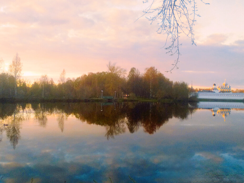 Весений вечер на пруду - Сергей Кочнев