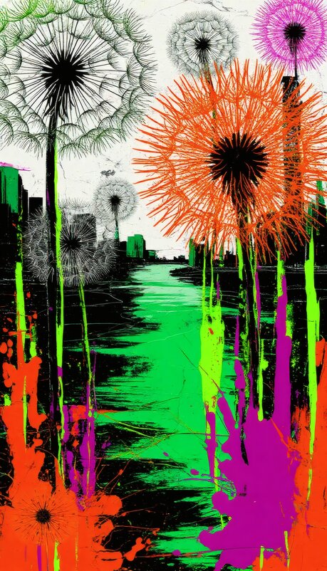 Ист-Ривер одуванчики 3 - дмитрий мякин