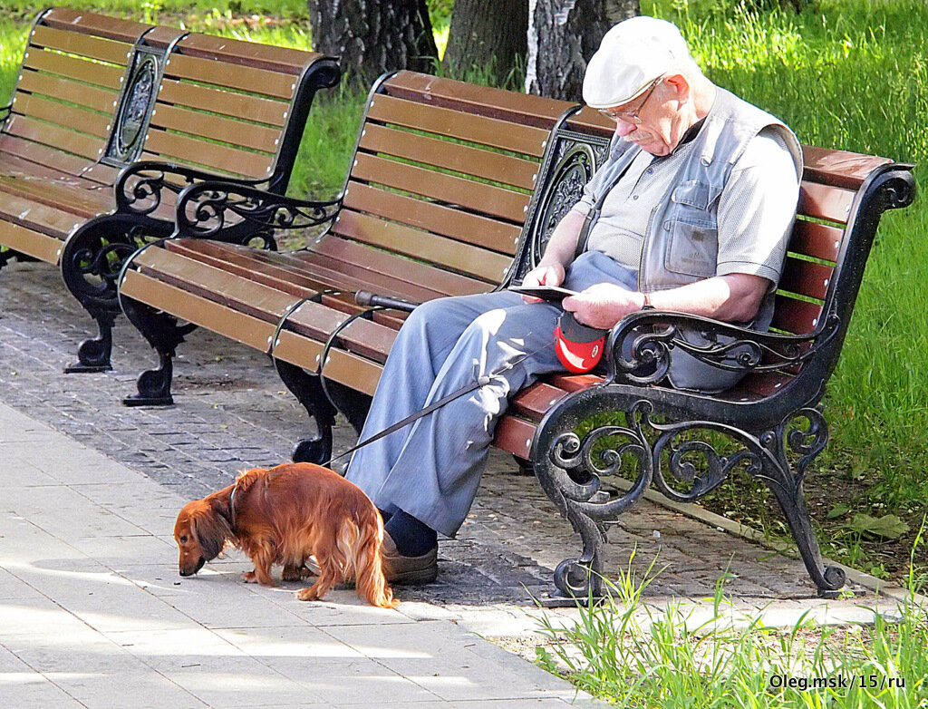 с собачкОЙ - Олег Лукьянов с собачкОЙ - Олег Лукьянов
