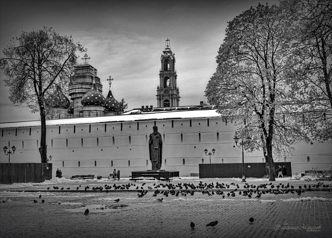 "Преподобный Сергий Радонежский. Сергиев Посад"© - Владимир Макаров "Преподобный Сергий Радонежский. Сергиев Посад"© - Владимир Макаров