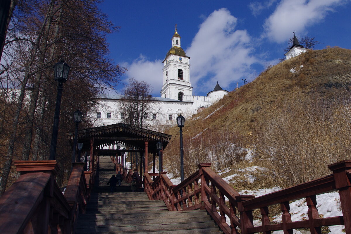 Лестница к Софийско-Успенскому собору - Сергей Швечков Лестница к Софийско-Успенскому собору - Сергей Швечков