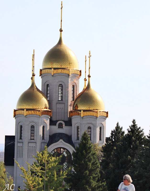 Храм Всех Святых на Мамаев Кургане, г.Волгоград, Россия. - Любовь Сахарова