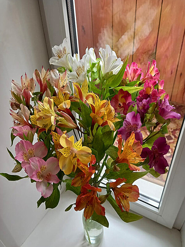 Букет альстромерии - Алевтина 