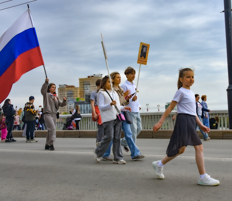 9 мая 2025г Бессмертный полк - Алексей Чуркин