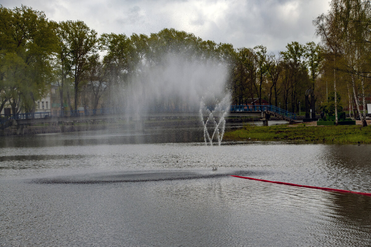 Фонтан в городском саду - Gen 