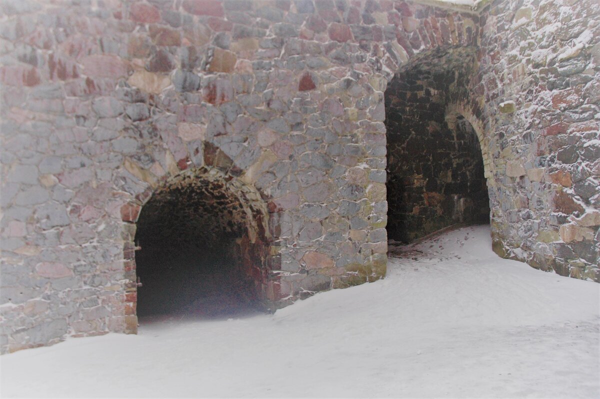 Свеаборг зимой - Alexandra Sakharova