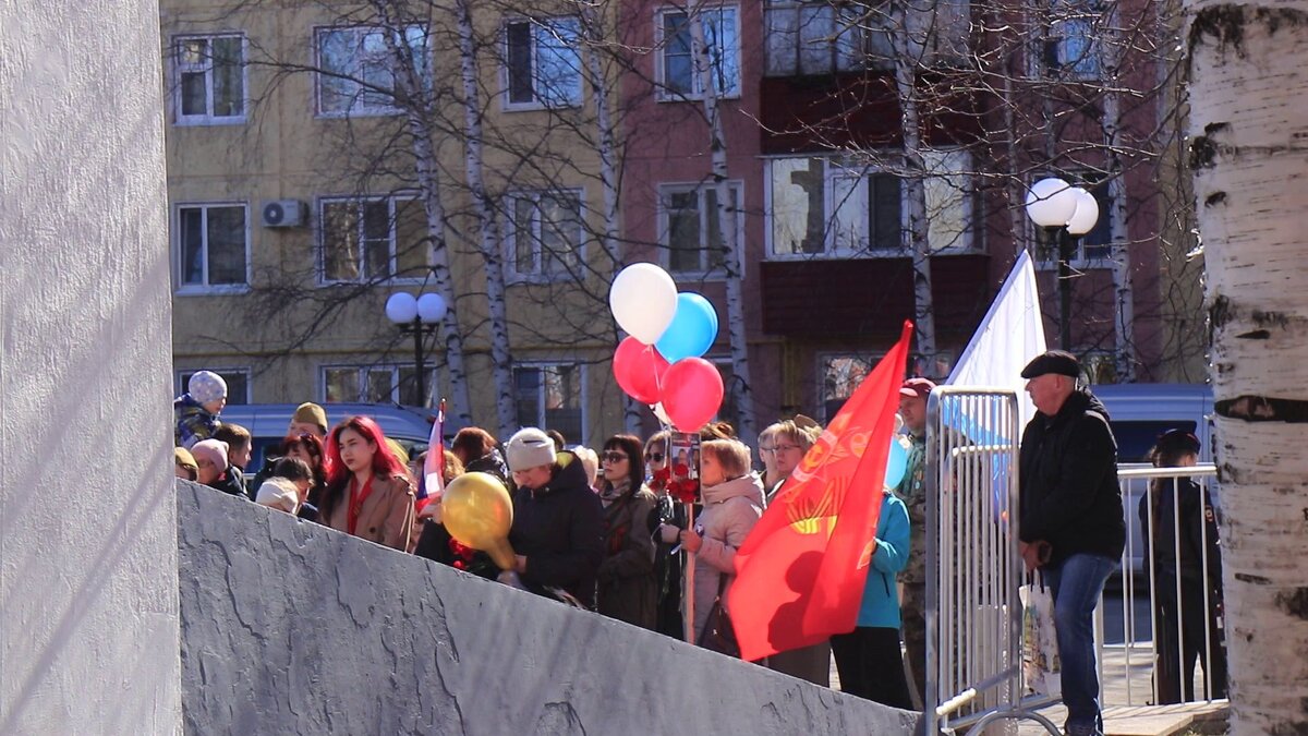 9 Мая 2025 года. Торжественный митинг в сквере Победы в Нефтеюганске. - Владимир 