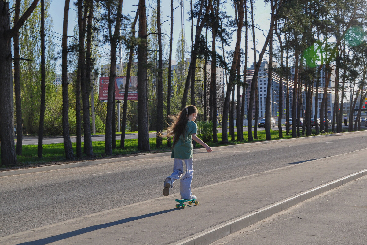 Ул. Ломоносова рядом с Мега-школой - Татьяна Машошина Ул. Ломоносова рядом с Мега-школой - Татьяна Машошина