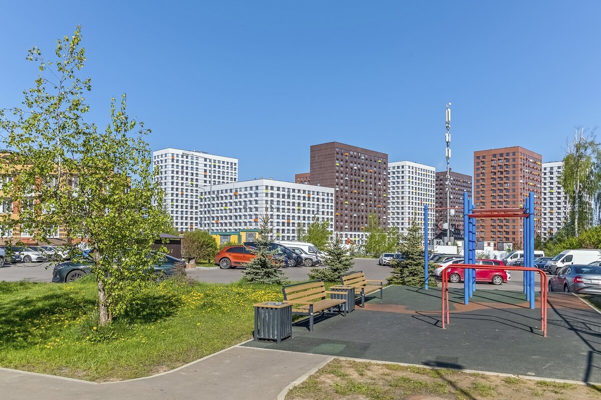 Вид на новый район Москвы - Валерий Иванович Вид на новый район Москвы - Валерий Иванович