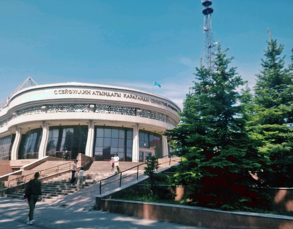 Карагандинский казахский драмтеатр.Тмени Сакена Сейфуллина. - Андрей Хлопонин Карагандинский казахский драмтеатр.Тмени Сакена Сейфуллина. - Андрей Хлопонин