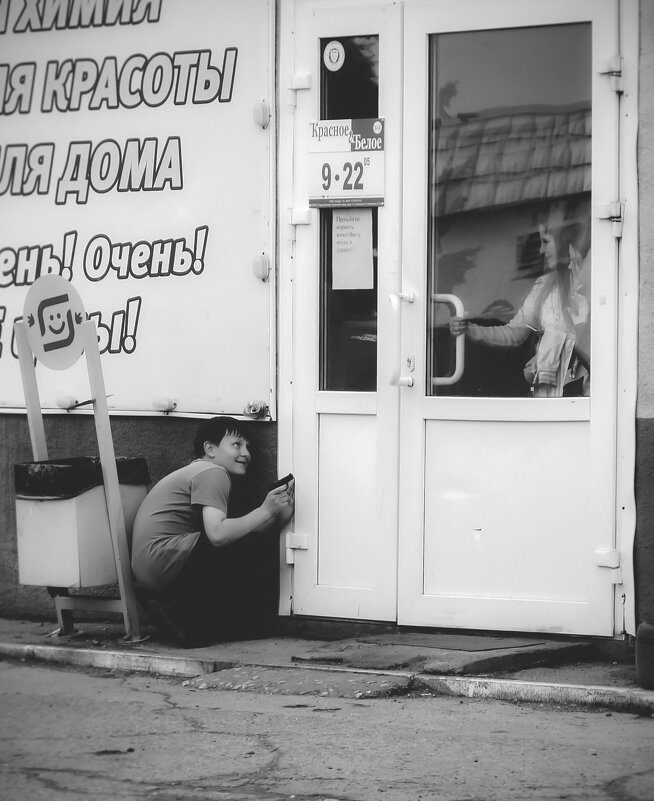 В засаде (чб) - Сергей Царёв В засаде (чб) - Сергей Царёв