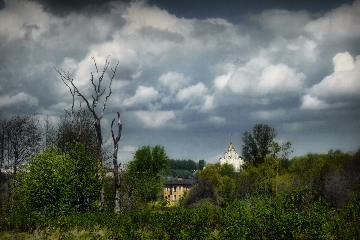Вид с поймы Клязьмы... - Владимир Шошин