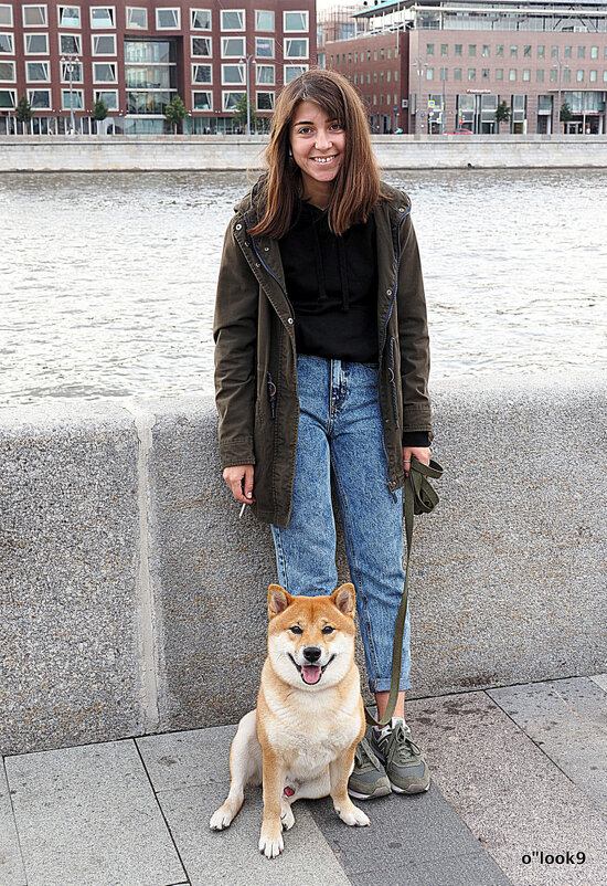 девушка с собачкой - Олег Лукьянов