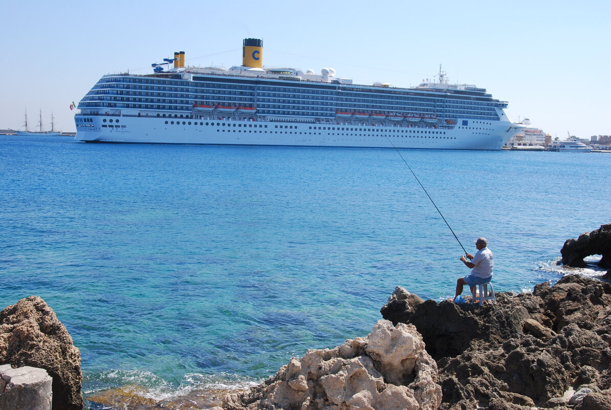 Греция.В порту острова Родос. - Рудаков Сергей 
