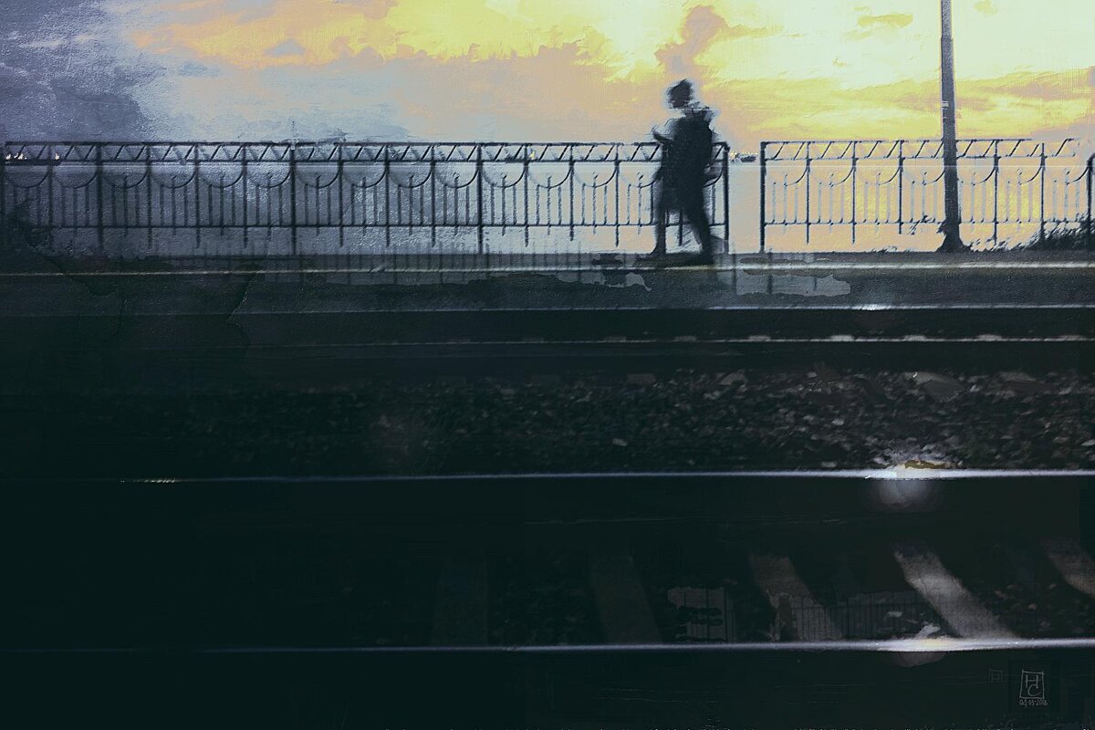 Гизель-Дере под вечер - Николай Семёнов