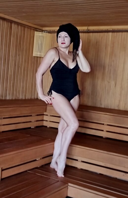 В  сауне - Лана 