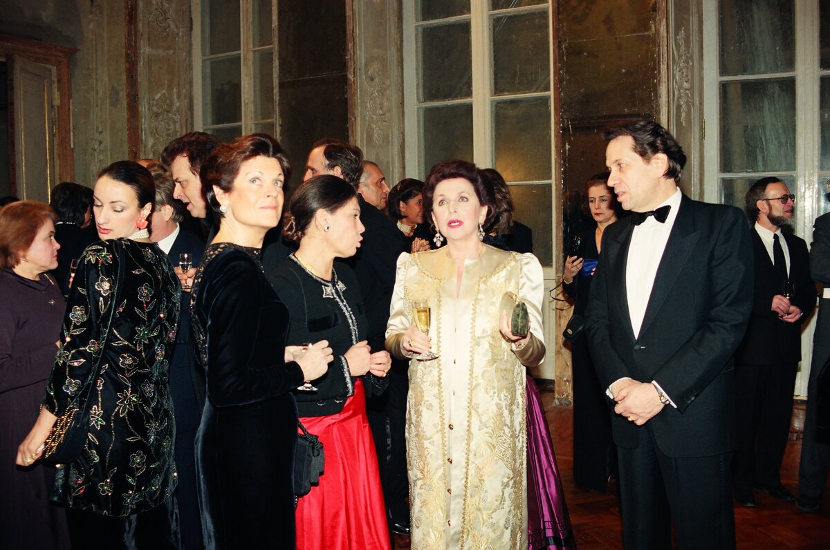 На приеме в Строгановском дворце. - Харис Шахмаметьев