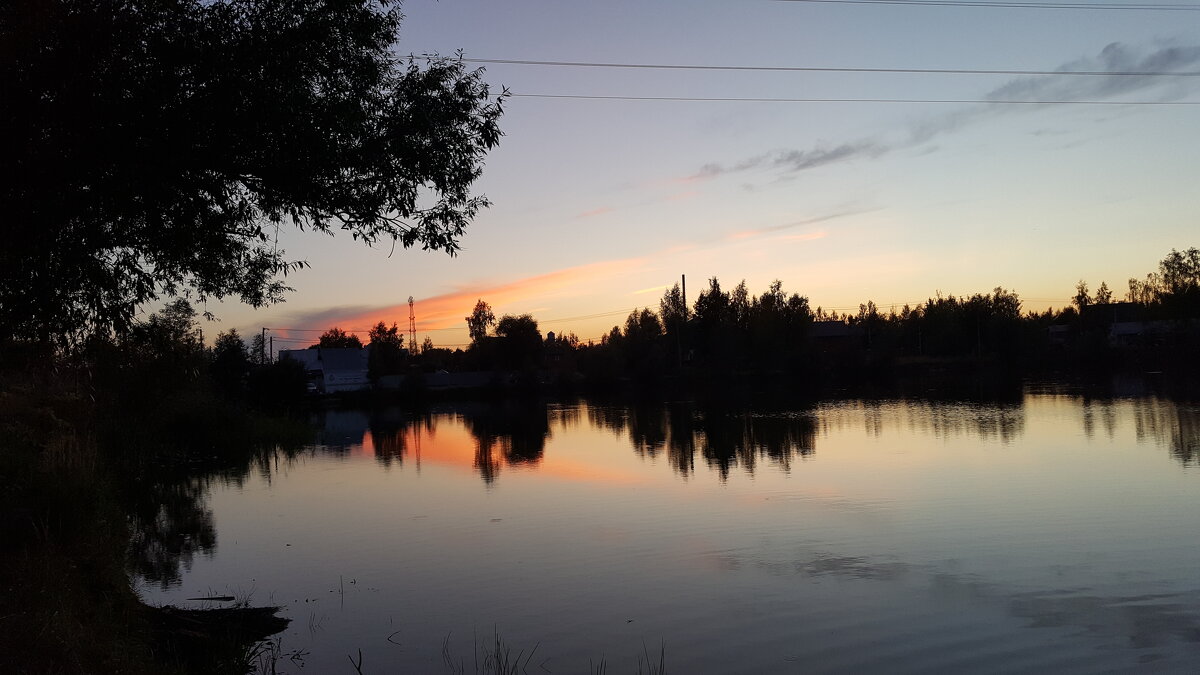 Вечерний пруд - Валентина Подгорная Вечерний пруд - Валентина Подгорная
