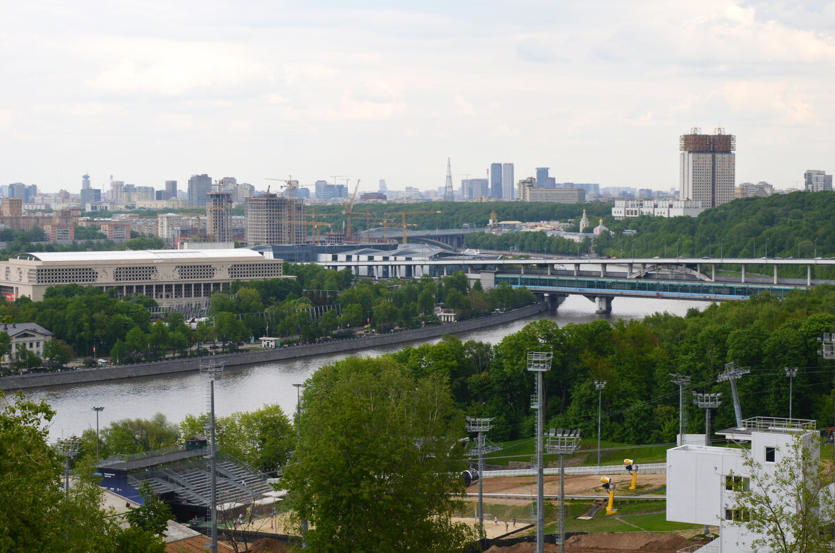 Весенняя Москва. Воробьевы горы. - Наташа ***** Весенняя Москва. Воробьевы горы. - Наташа *****