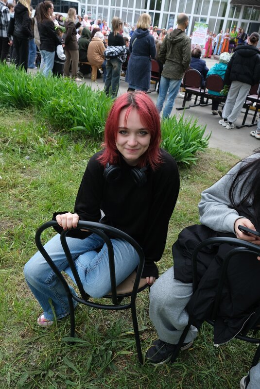 Фотопортрет на фоне праздника Святой Троицы - Евгений 