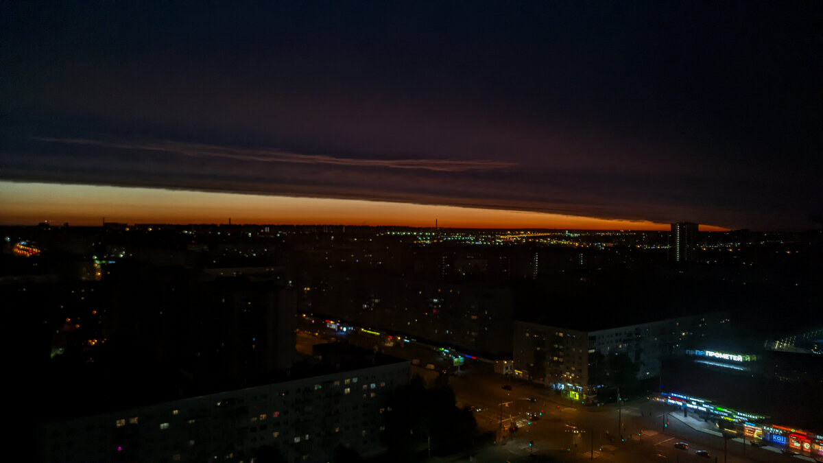 Закат с высоты птичьего полета... - Станислав Мутовин Закат с высоты птичьего полета... - Станислав Мутовин