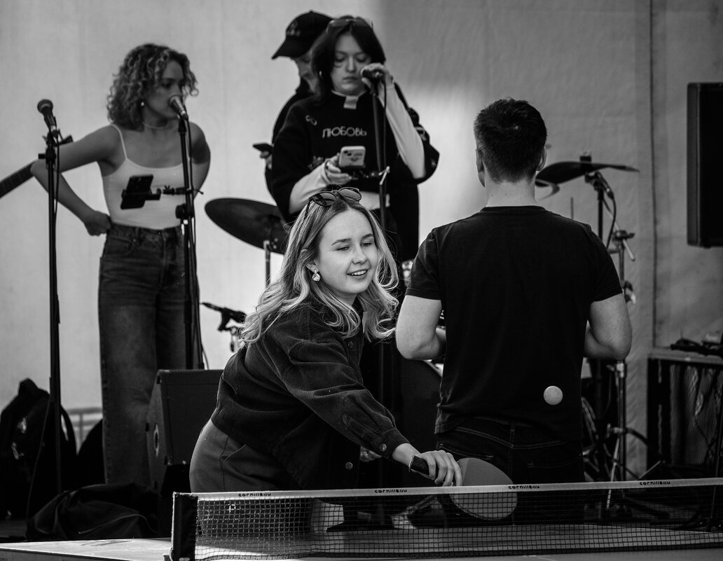 Сложный выбор  - сцена или пинг-понг? - Магомед .