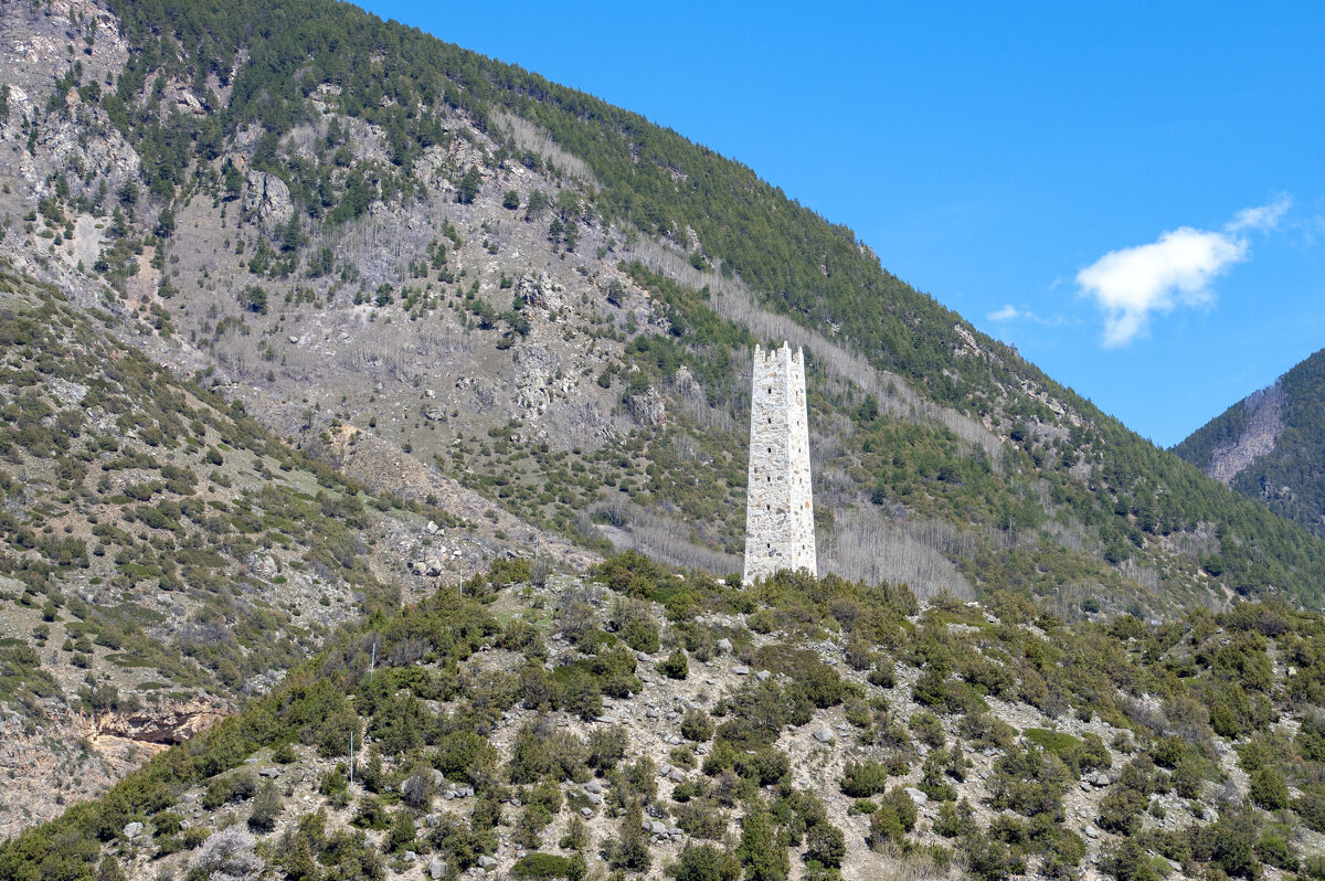 Аул Хурзук. Боевая башня (новодел) - Gen 