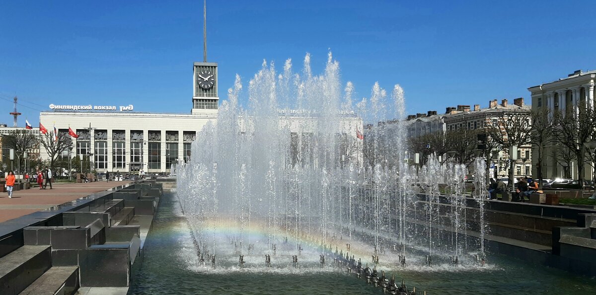Фонтаны на площади Ленина - Наталья Герасимова Фонтаны на площади Ленина - Наталья Герасимова