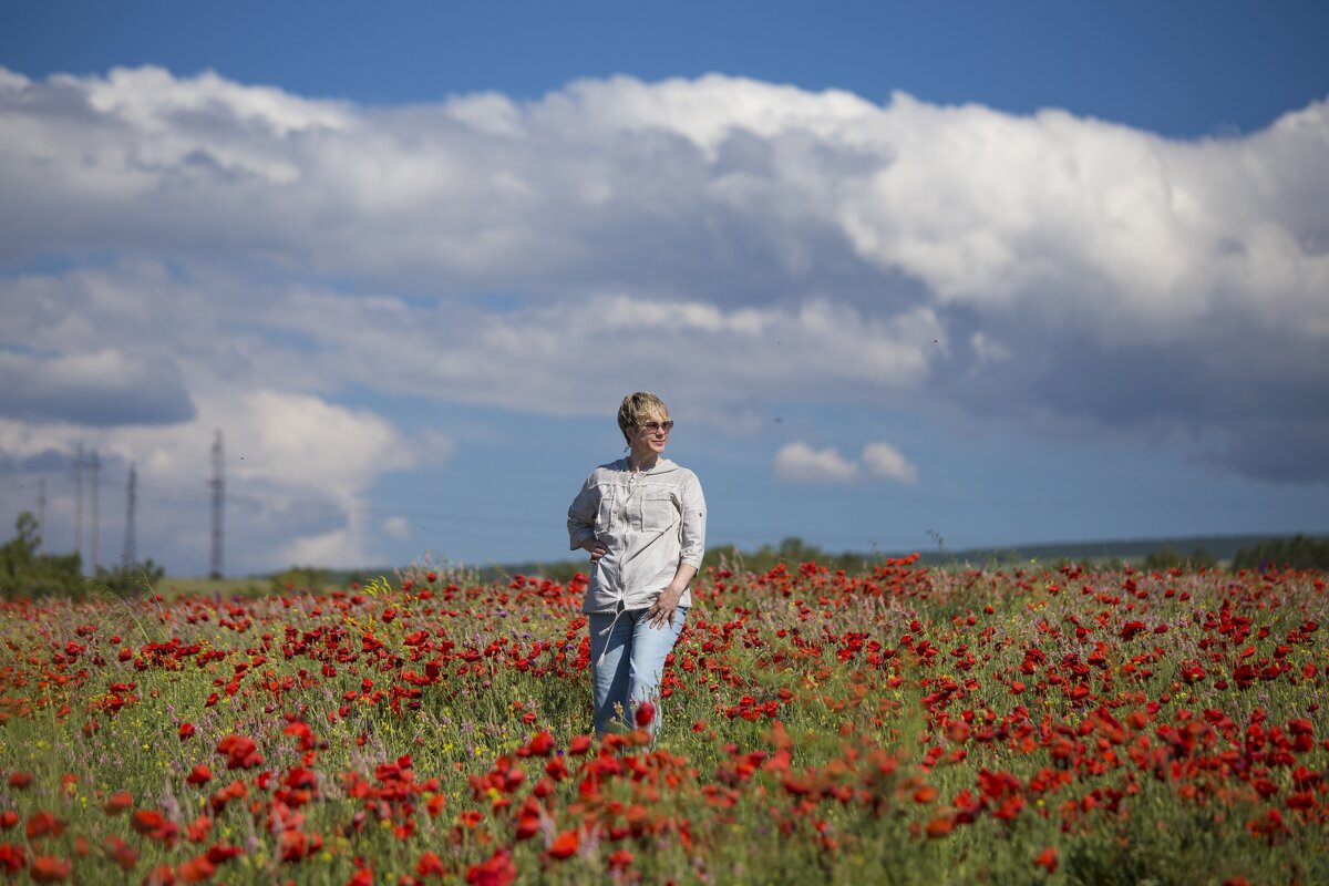 На маковом поле - Светлана Тихонина На маковом поле - Светлана Тихонина