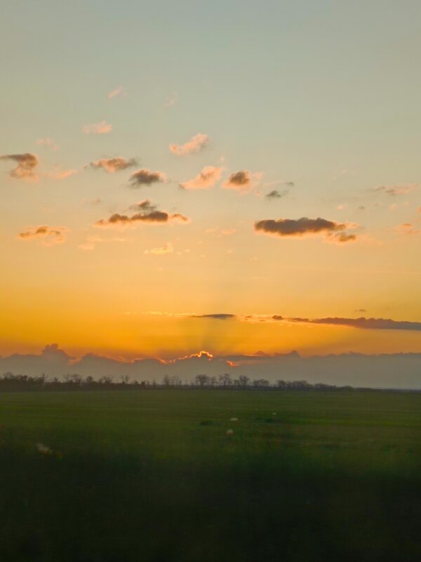 Закат в день Великой Победы - Татьяна Пальчикова
