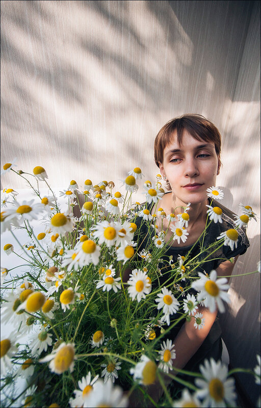 Портрет с ромашками - Елена Демидова 