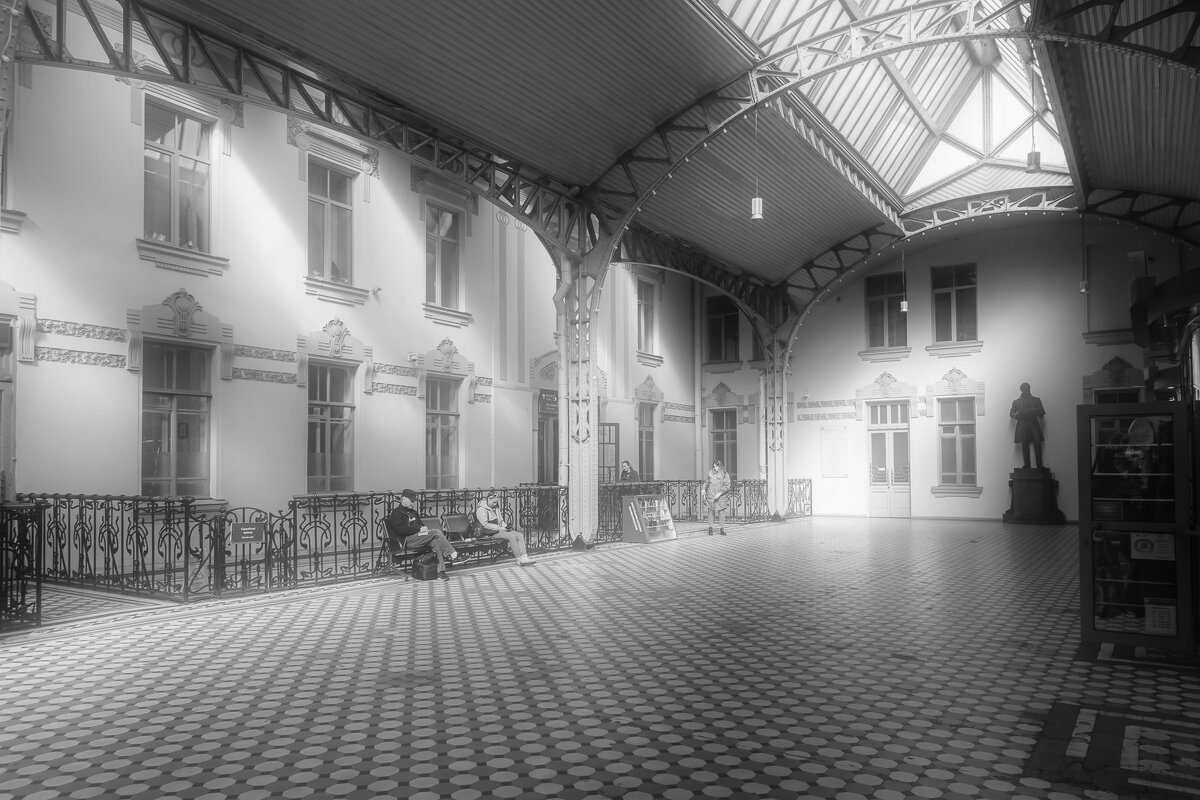 Волшебный свет интерьеров Витебского вокзала (4) - Игорь Викторов