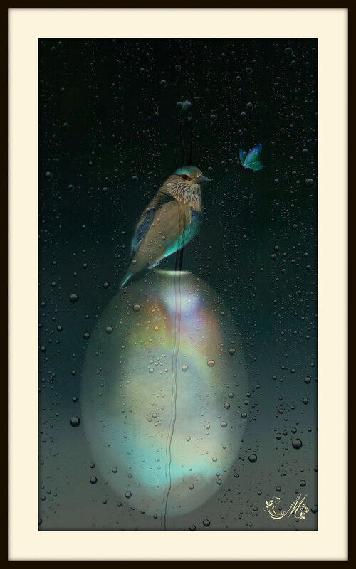 панно Отдохну  немножко  и  поймаю  мошку - Е.М. ***