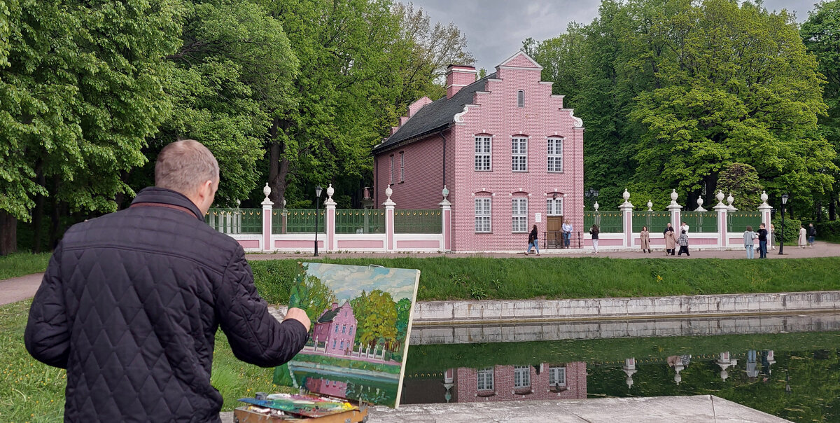 Художник в Кусково - ИРЭН@ . Художник в Кусково - ИРЭН@ .