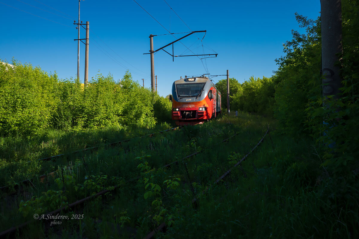 Отъезжающая электричка - Александр Синдерёв