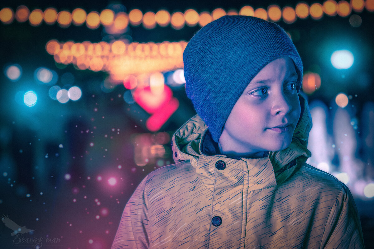 На прогулке с сыном - Soaring Man Владимир На прогулке с сыном - Soaring Man Владимир