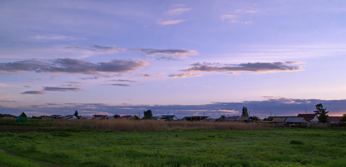 Отражение заката в облаках. - сергей ермошкин