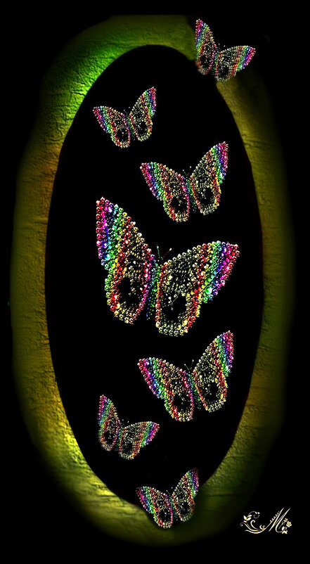 панно  Бабочки - Е.М. ***