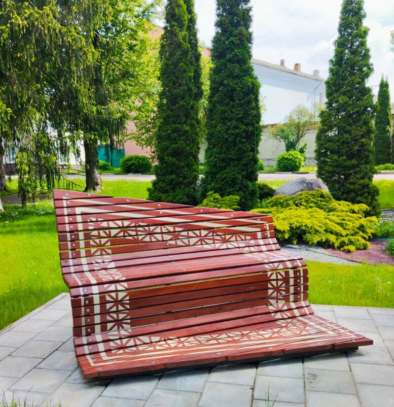 Скамейка - ковёр - Галина Бобкина
