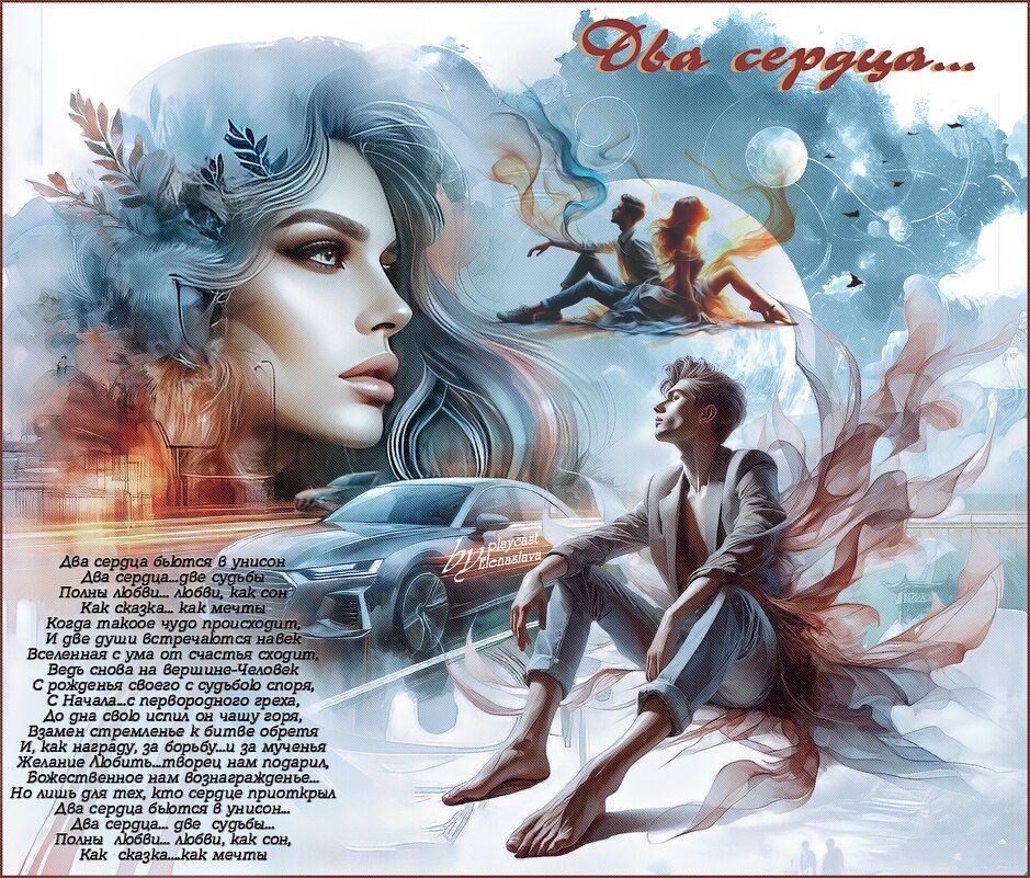 Два сердца... - elenaslava 