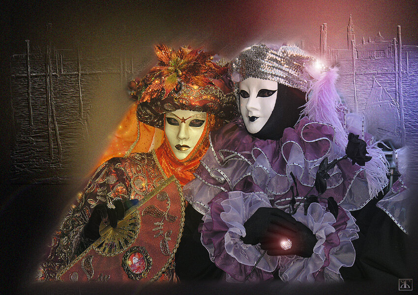 Открытка с карнавала - Вера 