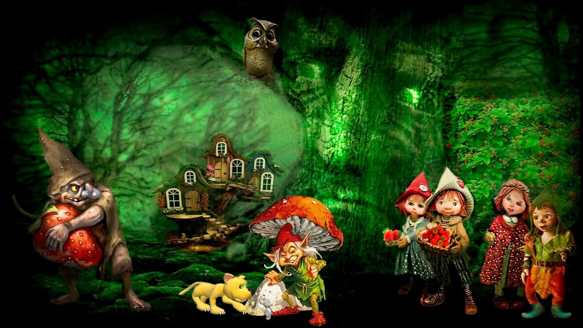 Малыш в поисках друзей.На клубничной полянке № 11 - Е.М. ***