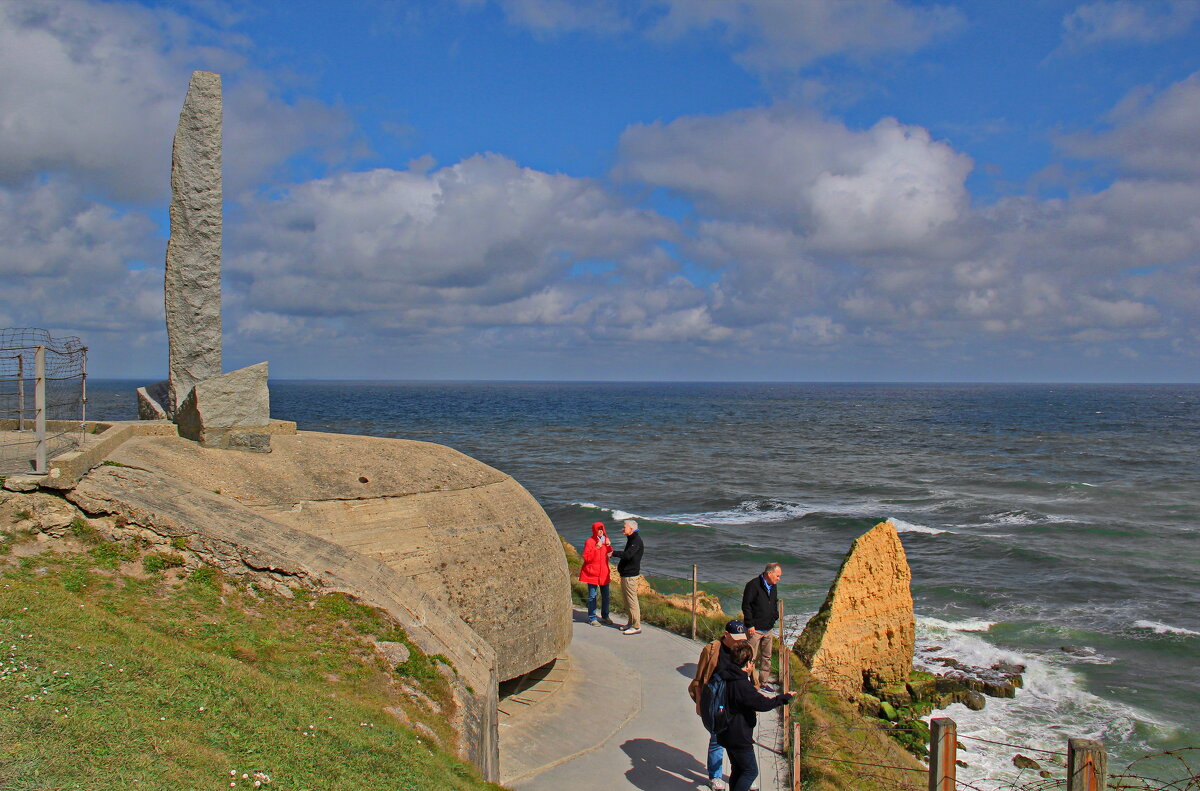 Мемориал у Пуэнт-дю-Ок - Андрей K.