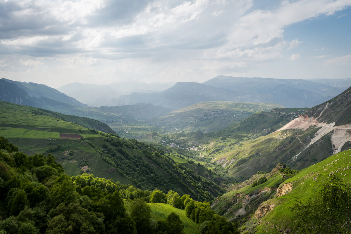 Долина реки Хебдареч - Сергей Сабешкин Долина реки Хебдареч - Сергей Сабешкин