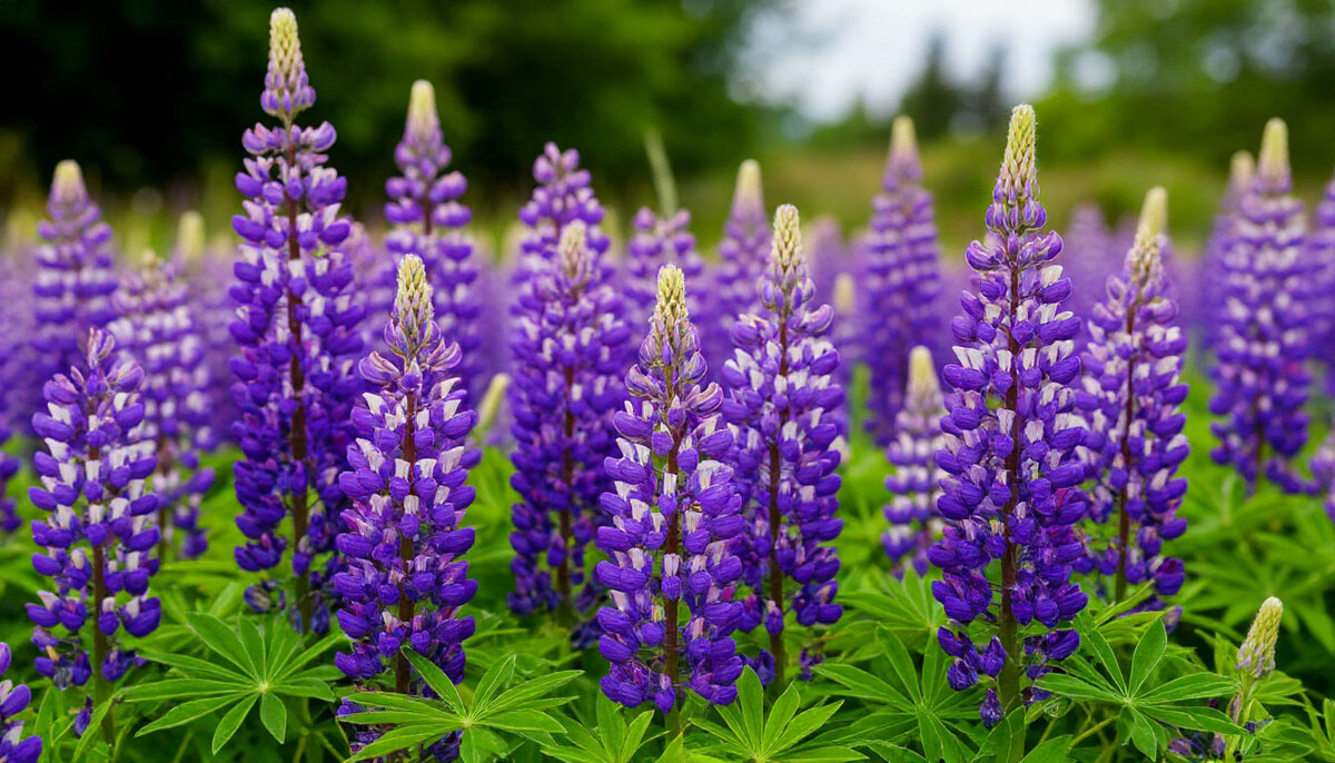 Люпины - Ольга Люпины - Ольга