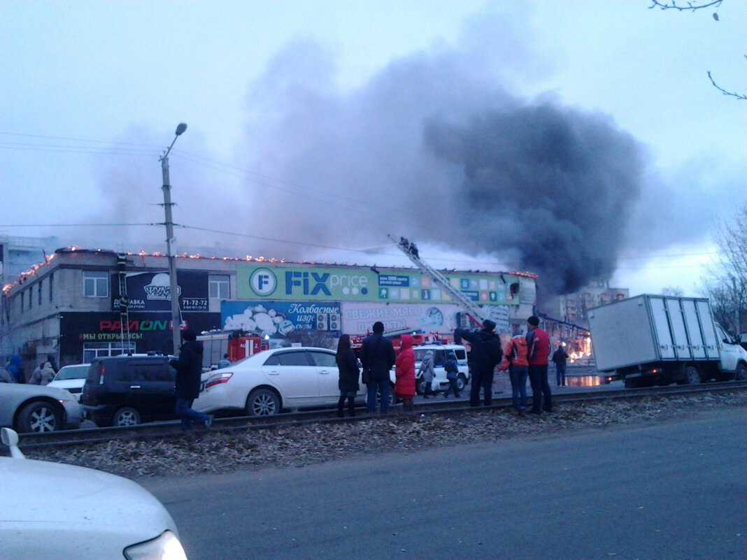 Пожар Торговый центр - Екатерина Панова Пожар Торговый центр - Екатерина Панова