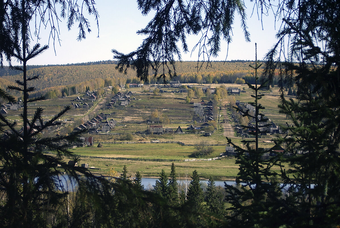 Поселок Мыс вид с горы - Vyacheslav Gordeev