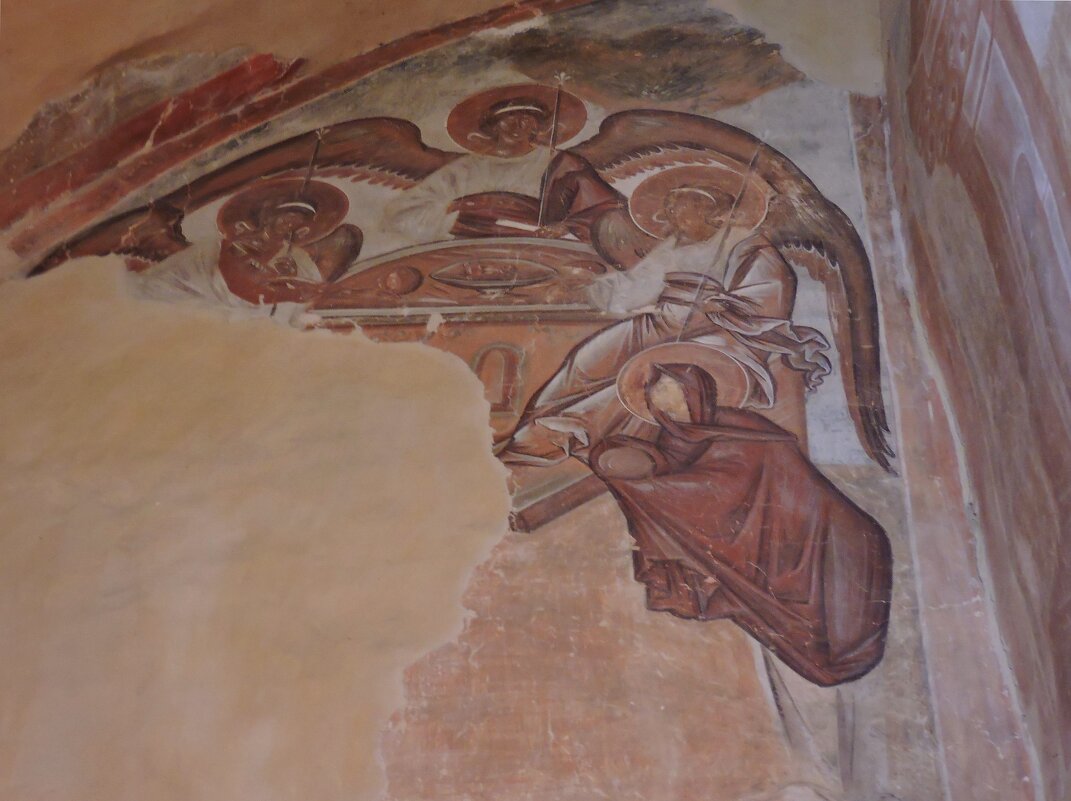 Фреска "Явление Троицы Аврааму". - Мария Васильева Фреска "Явление Троицы Аврааму". - Мария Васильева