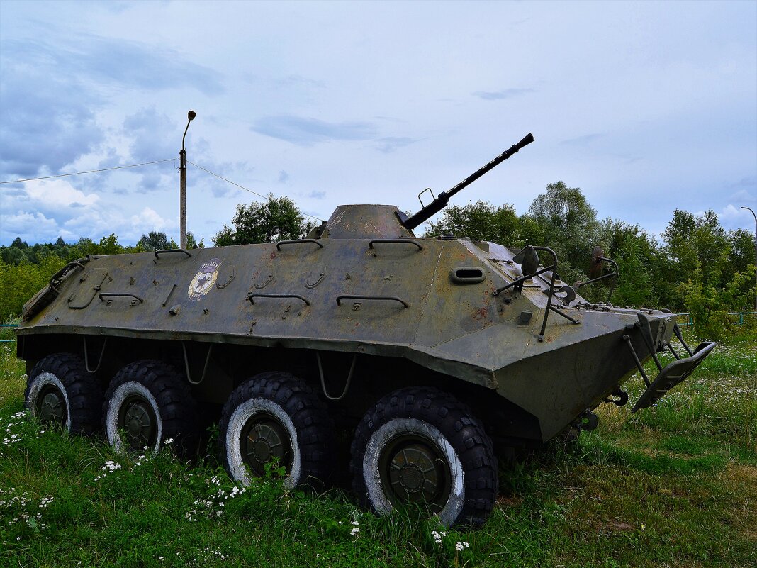 Ядрин. Бронетранспортёр БТР - 60ПБ. - Пётр Чернега Ядрин. Бронетранспортёр БТР - 60ПБ. - Пётр Чернега